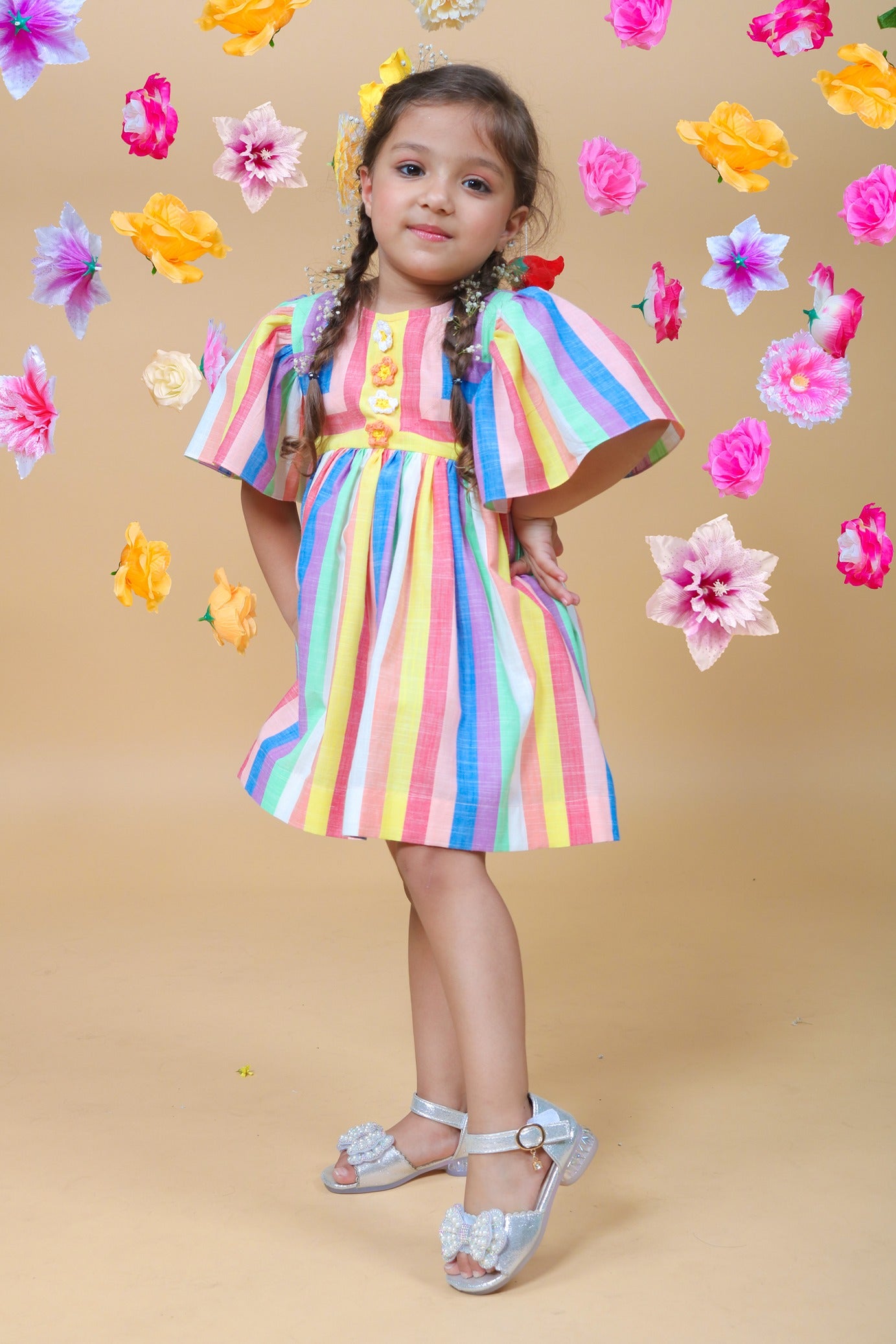 Stripe play dress