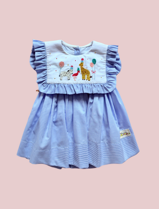 Blue party safari Dress
