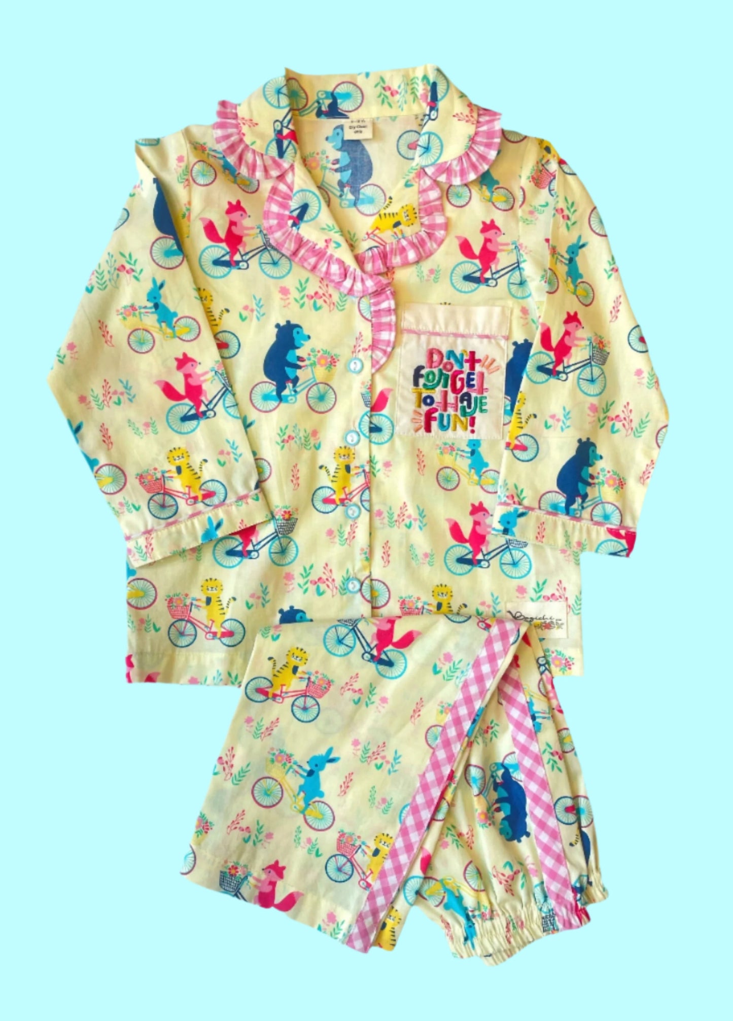 Lemony cycle pjs