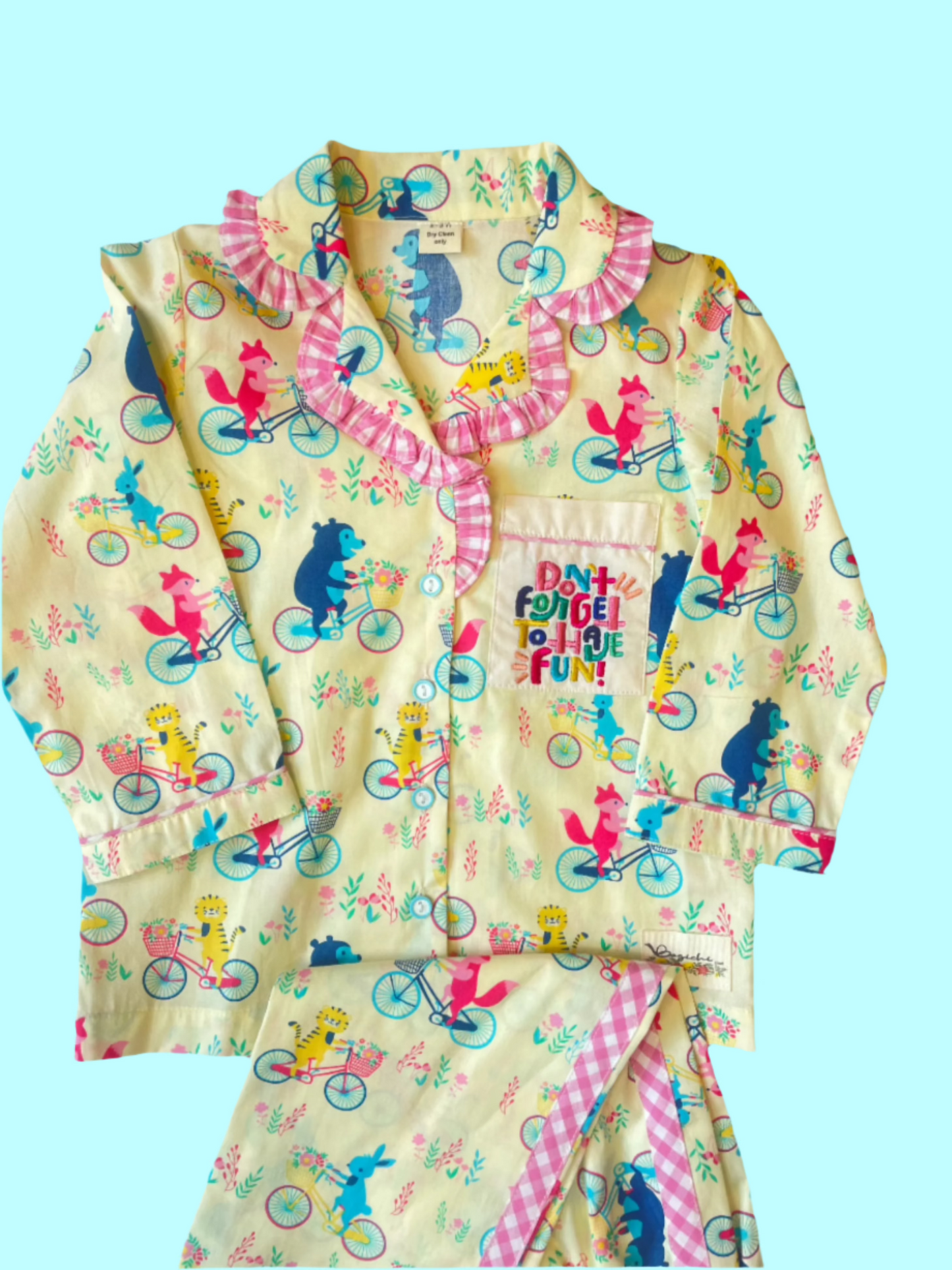 Lemony cycle pjs