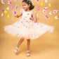 Peach frou frou tutu dress