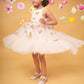 Peach frou frou tutu dress