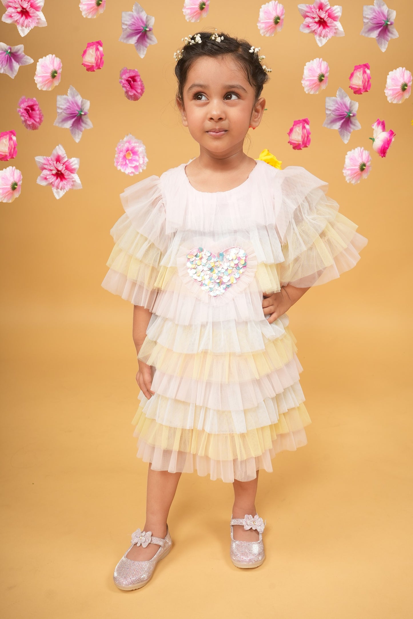 Sprinkle cupcake frilly dress