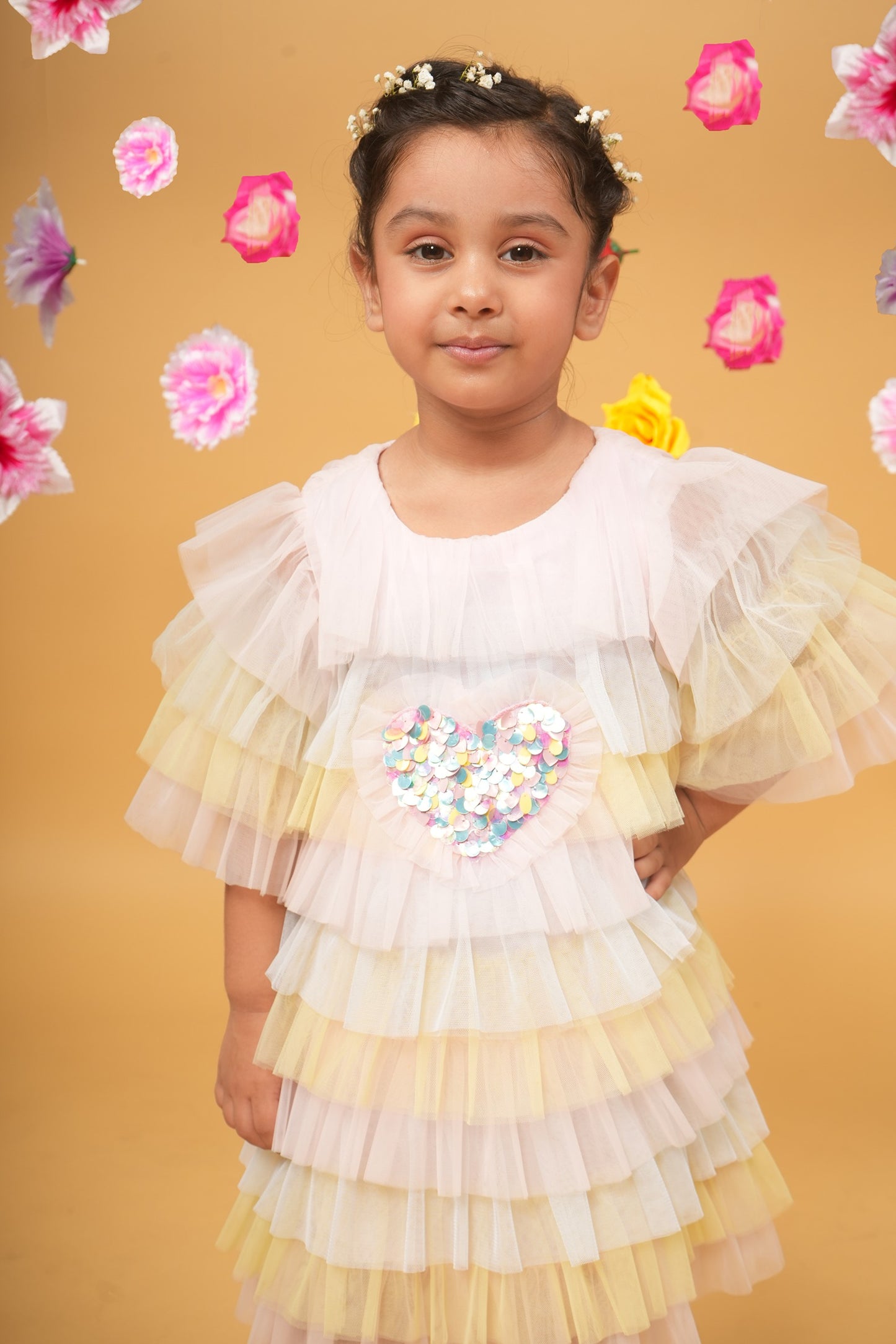 Sprinkle cupcake frilly dress