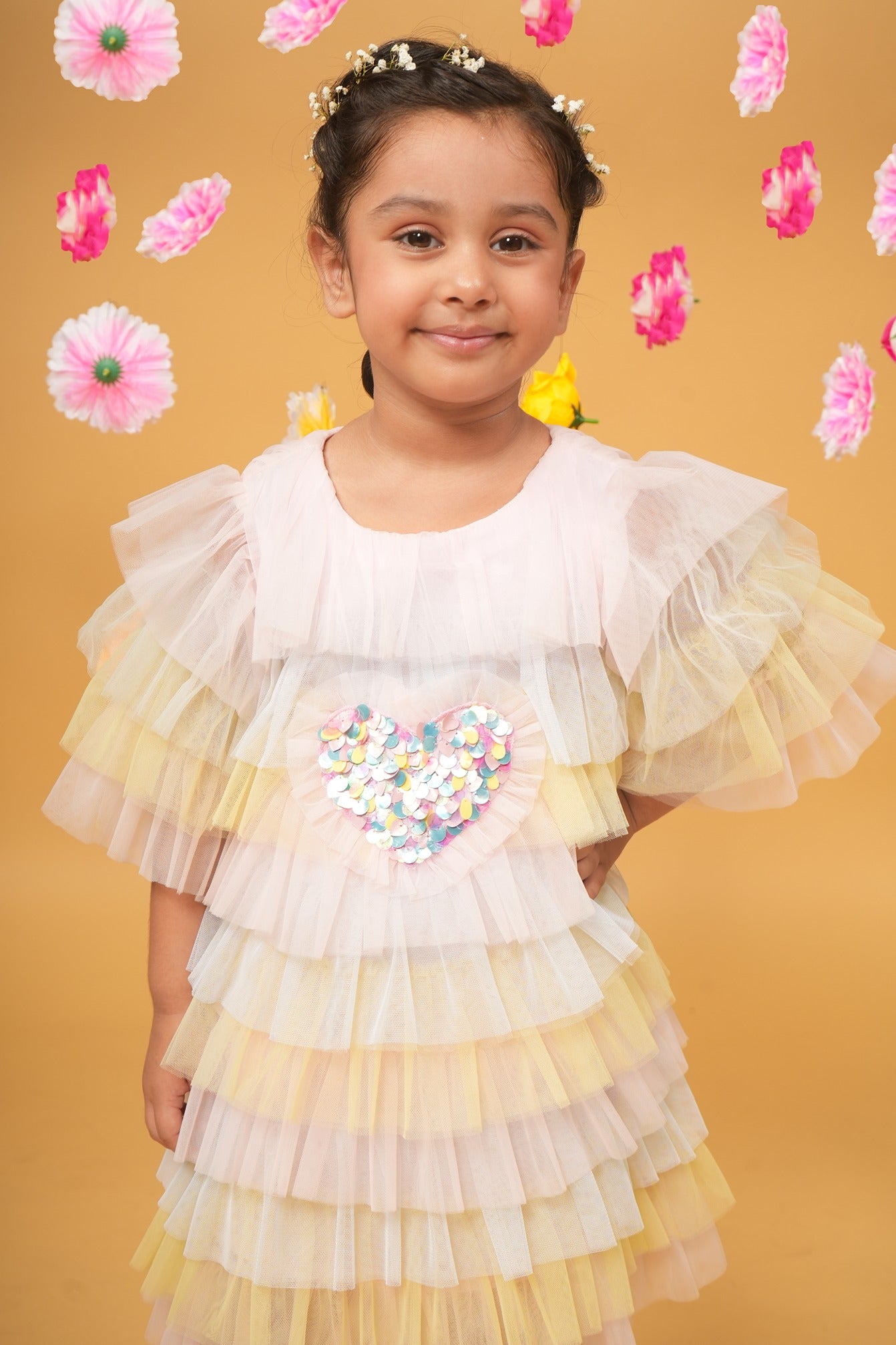 Sprinkle cupcake frilly dress