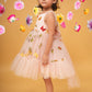 Peach frou frou tutu dress