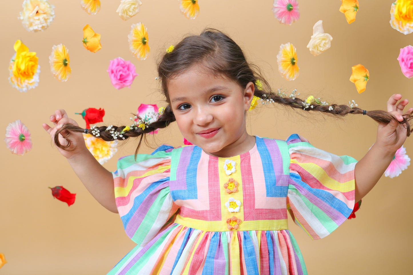 Stripe play dress