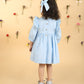 Vintage blue peter rabbit dress