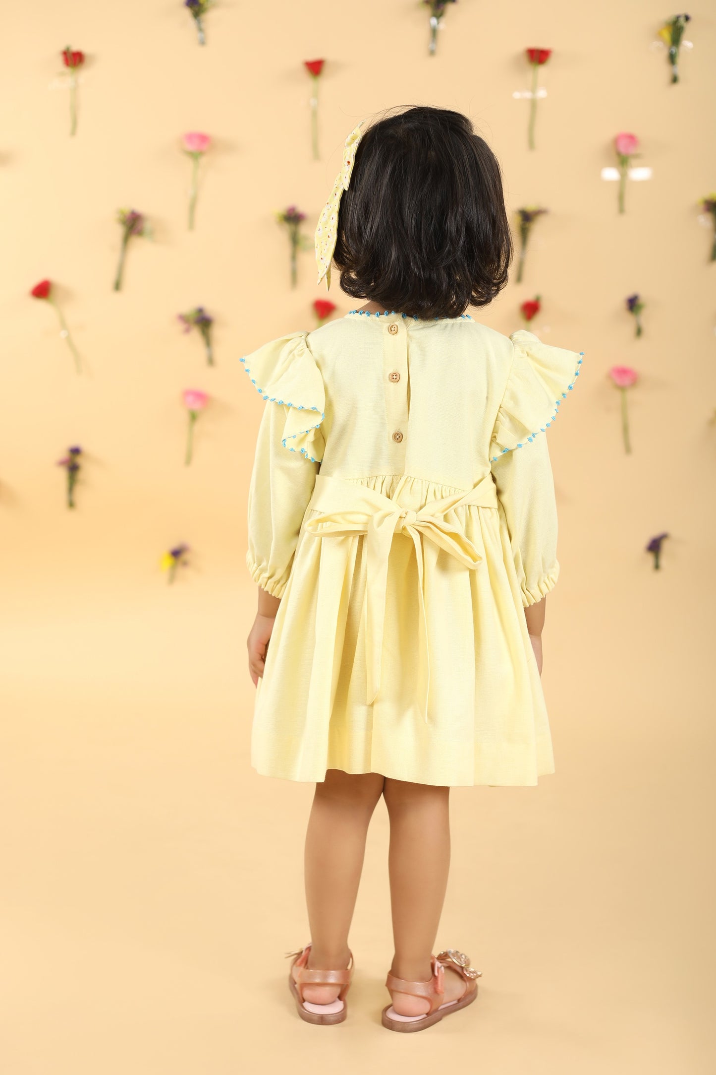 Lemon Penguin dress