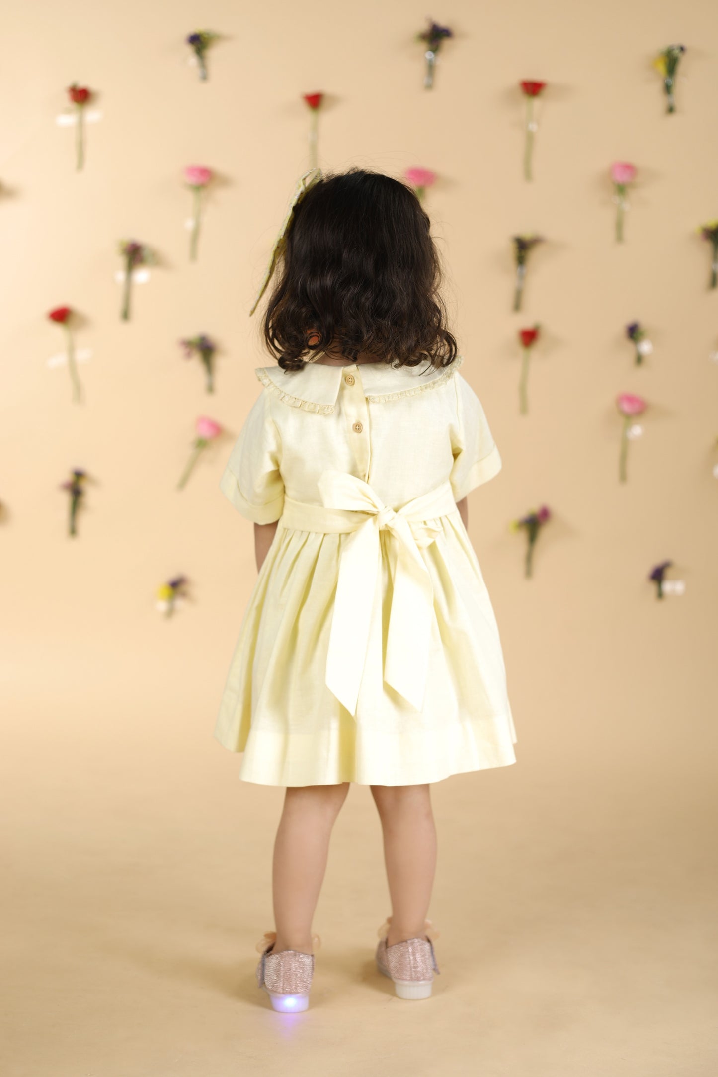 Vintage lemon bunny dress