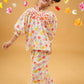 Smocked flower set