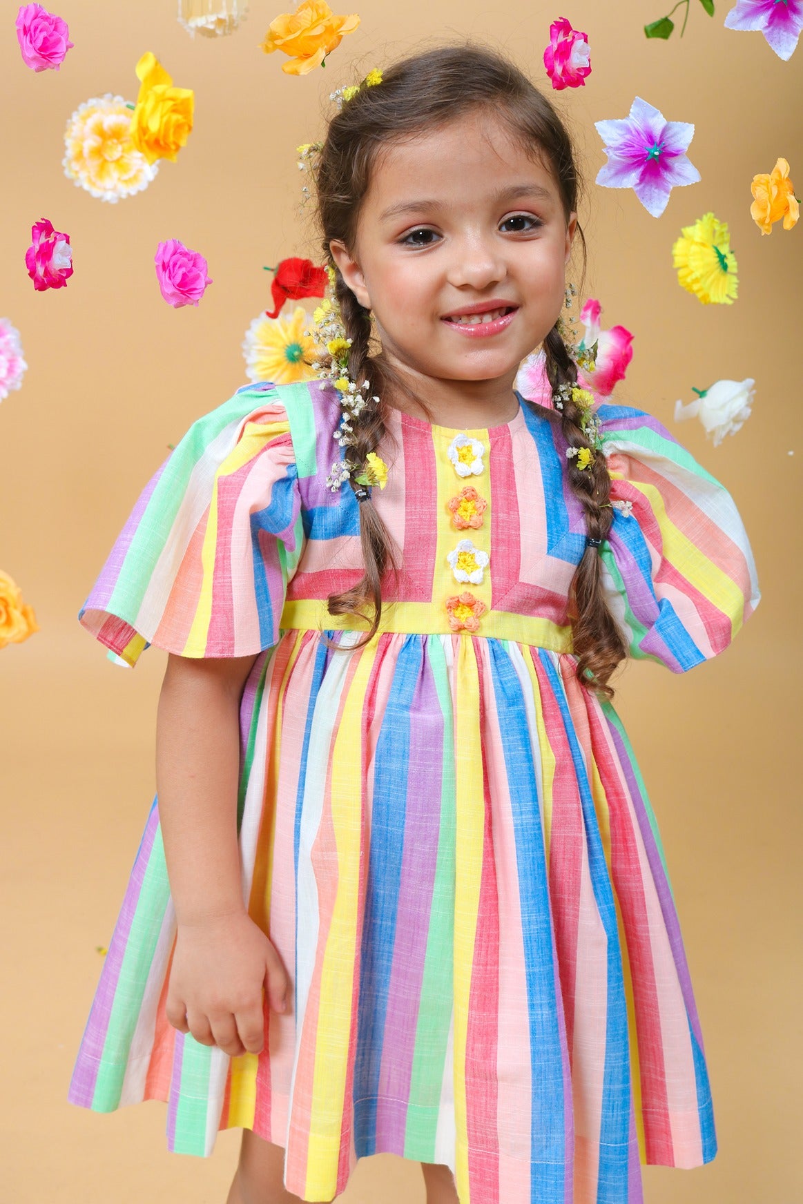 Stripe play dress