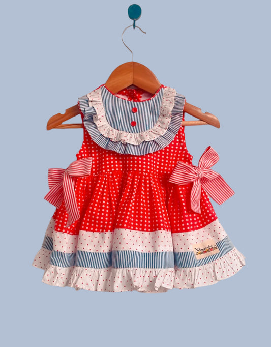Twirl dot dress
