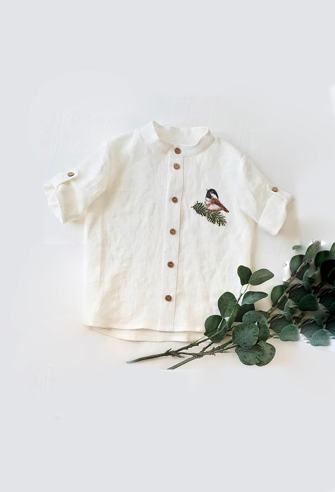 Bird call Button up