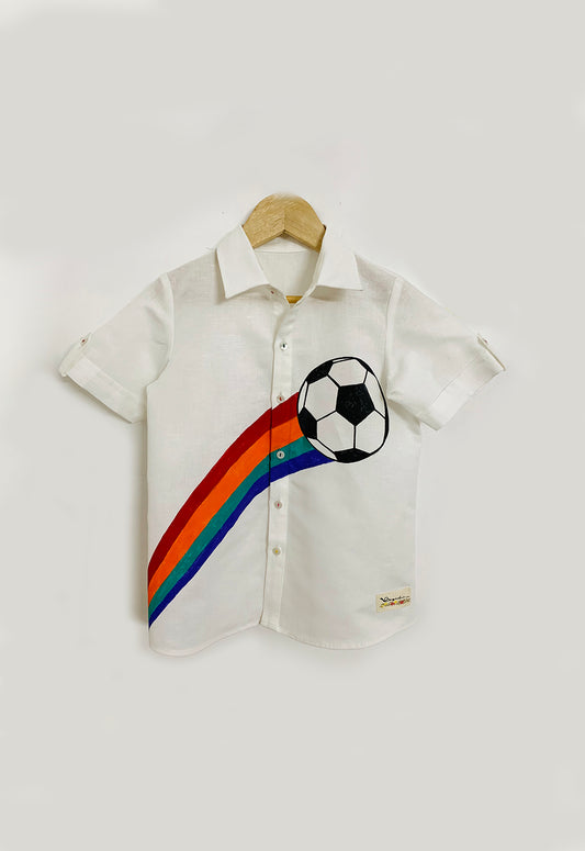 Football fever Button up