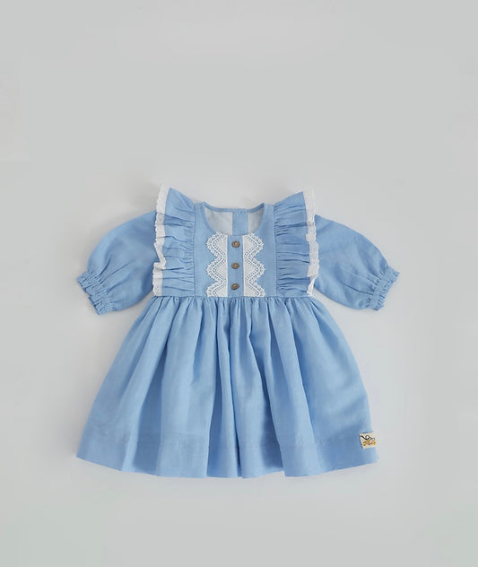 Blue prairie dress