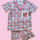Checked paddington heart Pjs