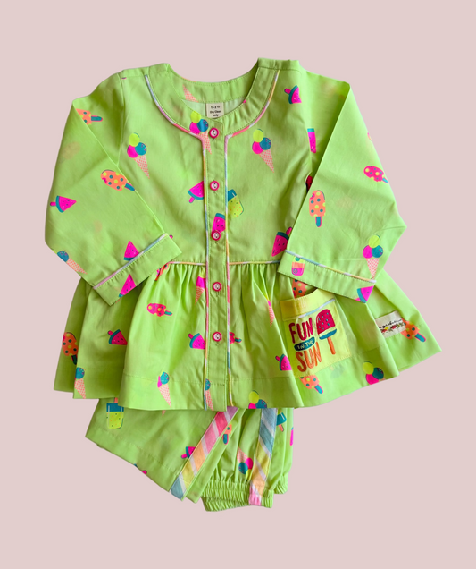 NEON ICECREAM PJS