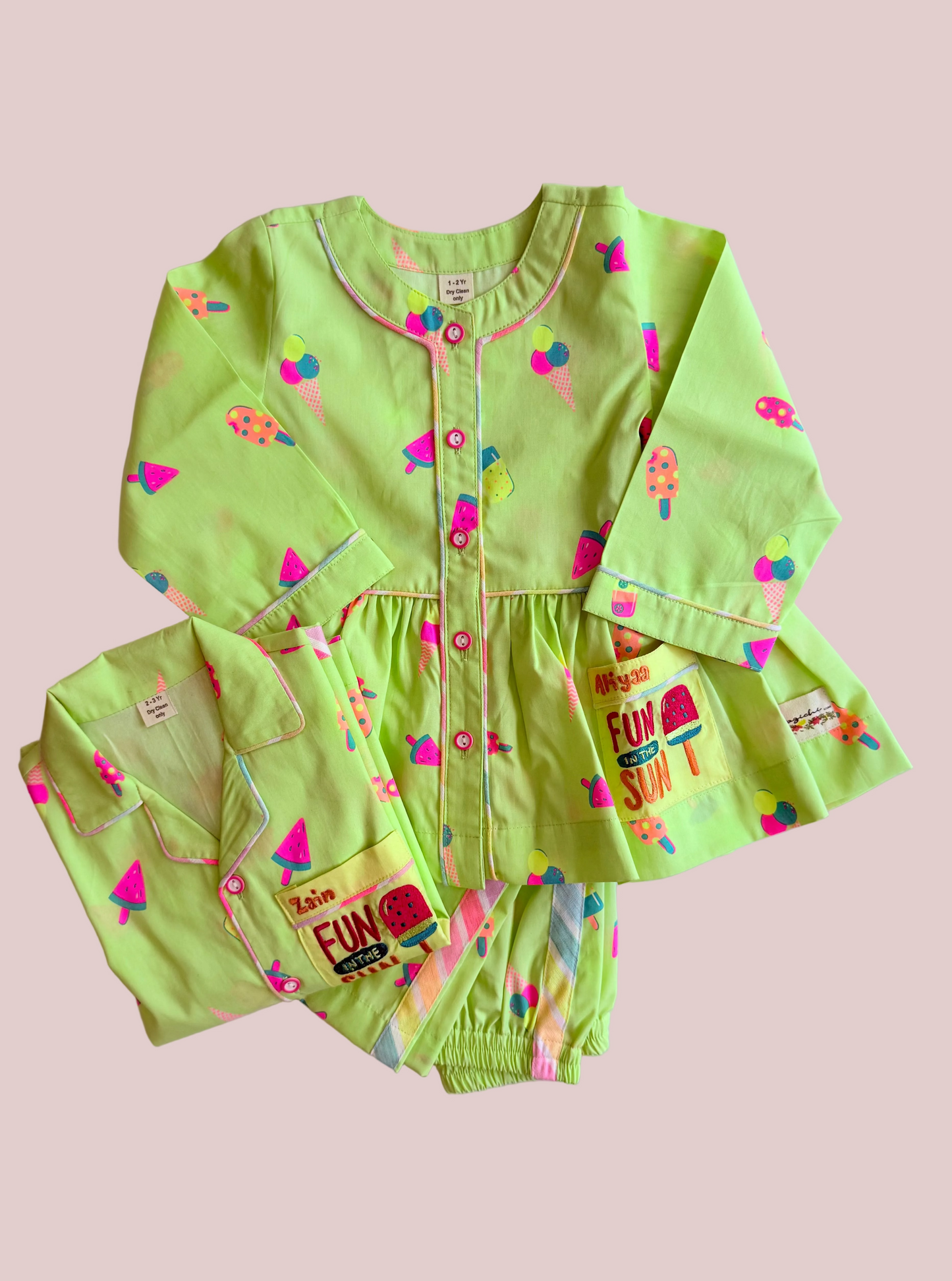 NEON ICECREAM PJS