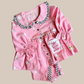 Pink summer birds pjs