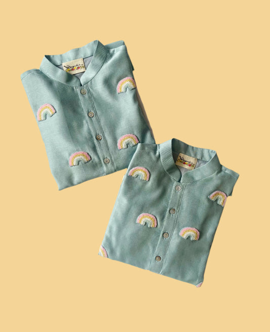 Rainbow kurta set