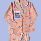 BUNNIES AND PEACHES PJS