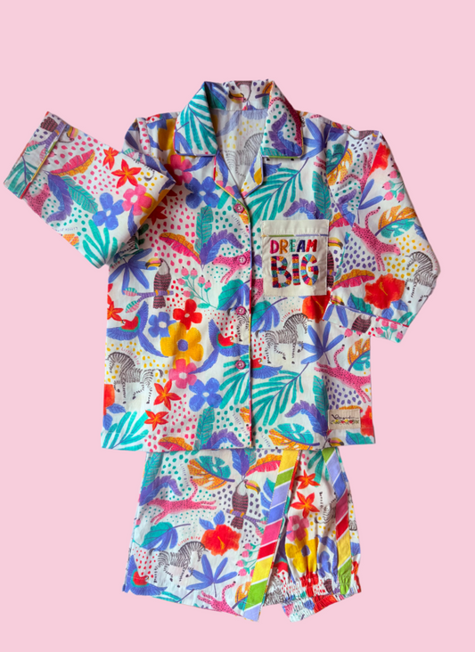 Floral Jungle pjs