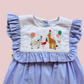 Blue party safari Dress
