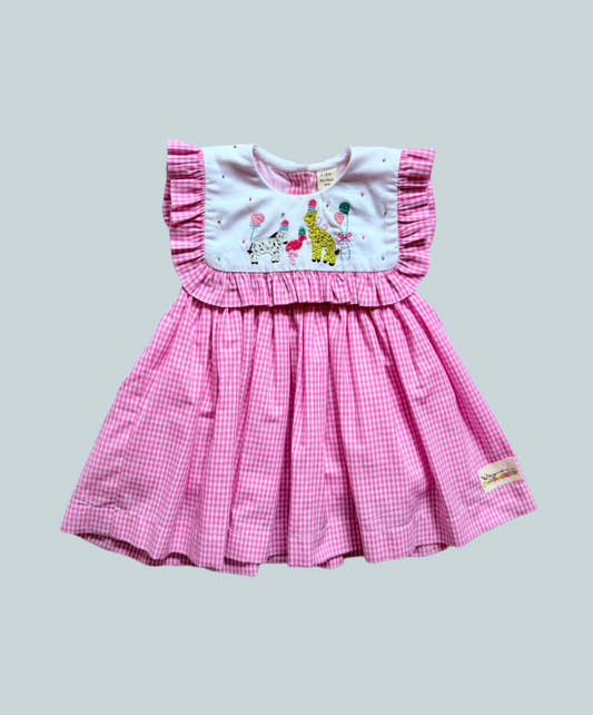 Pink party safari Dress