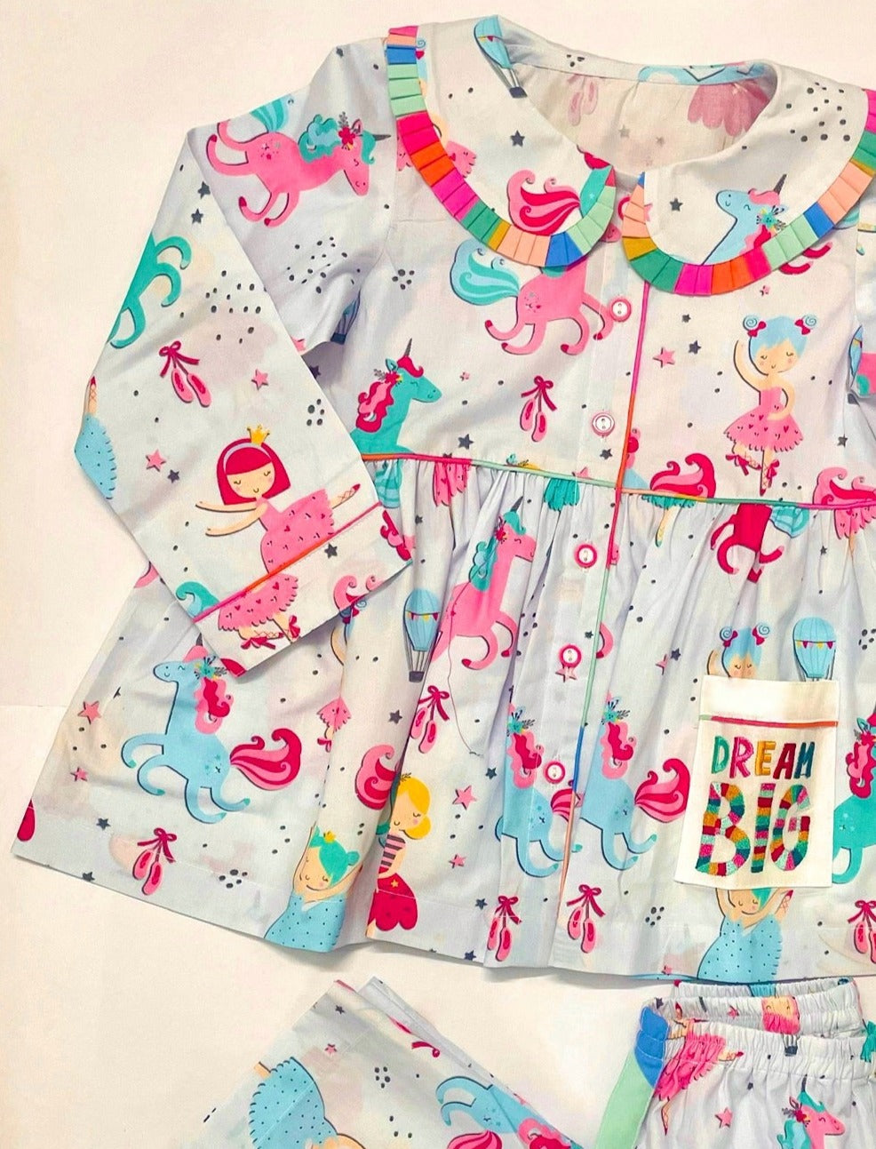 Blue unicorn Pjs