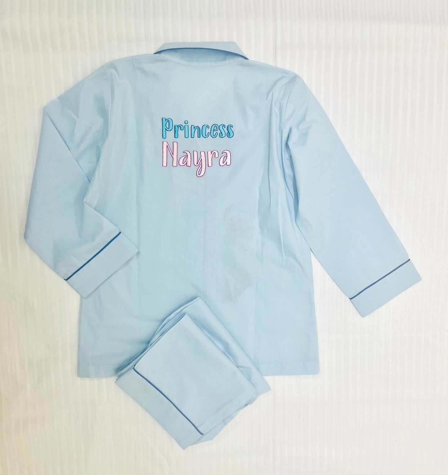 Frozen embroidered pjs