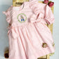 Vintage pink peter rabbit dress