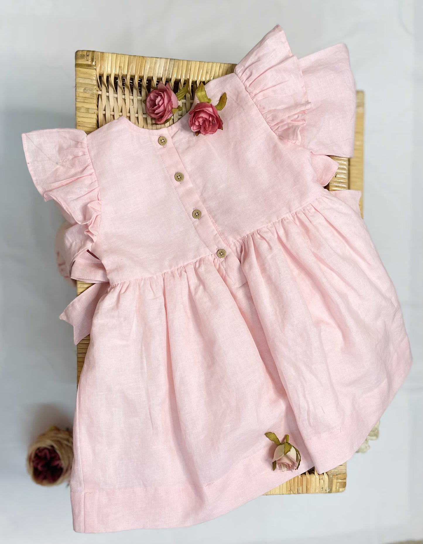 Vintage pink peter rabbit dress