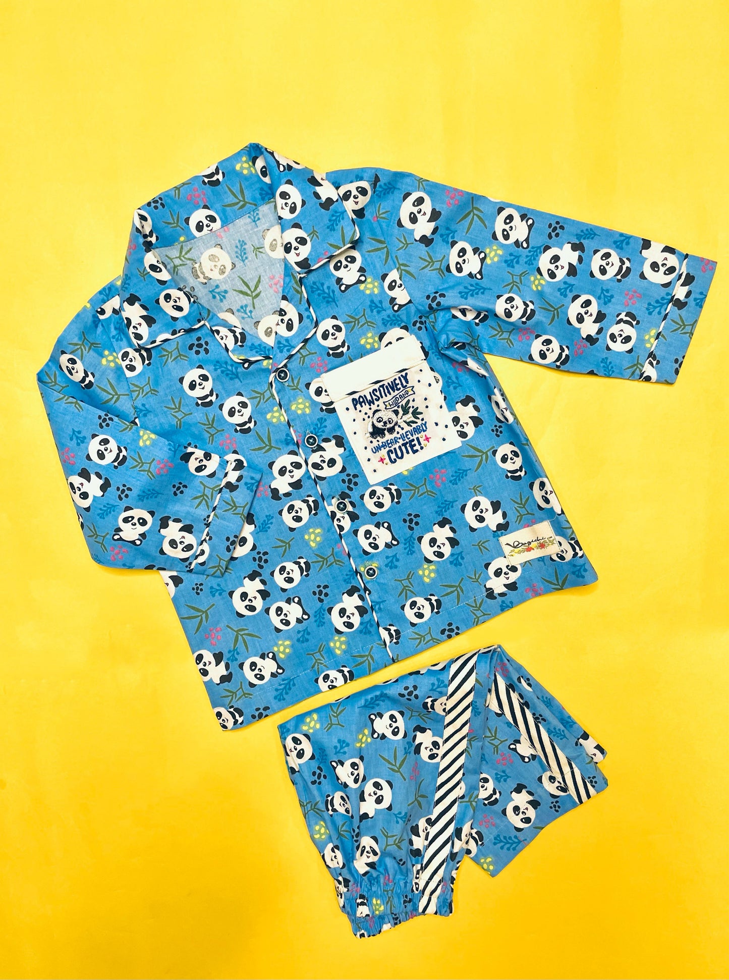 Blue Panda Pjs