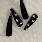 Hand embroidered hair clips for girls