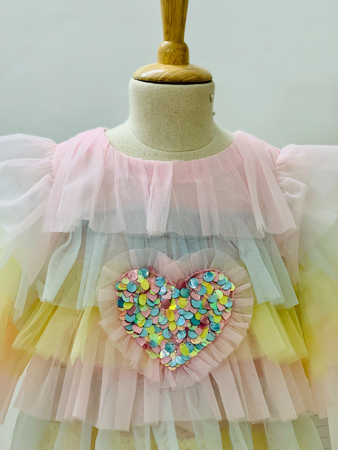 Sprinkle cupcake frilly dress