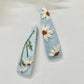 Hand embroidered hair clips for girls