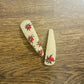 Hand embroidered hair clips for girls