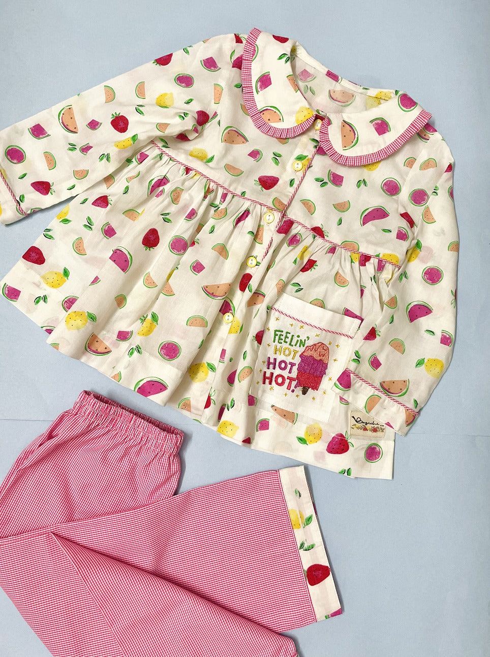 summer fruit pjs