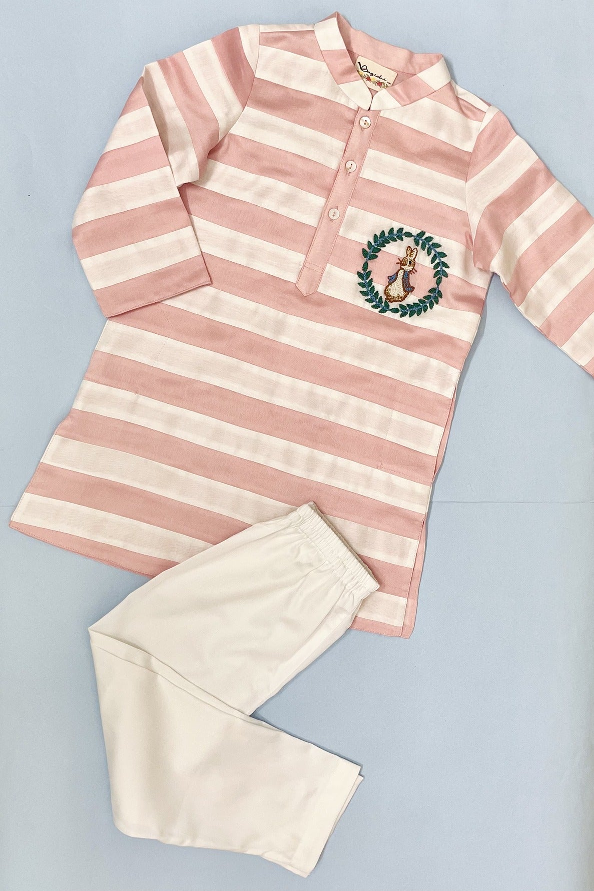 Striped peter rabbit kurta set