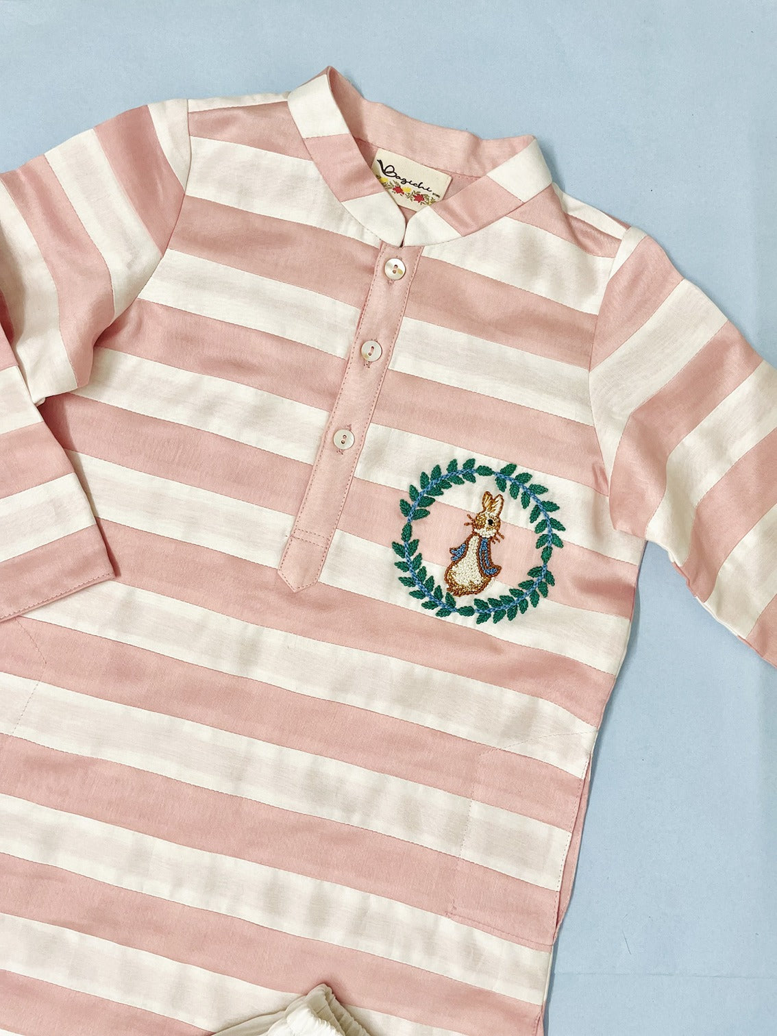 Striped peter rabbit kurta set