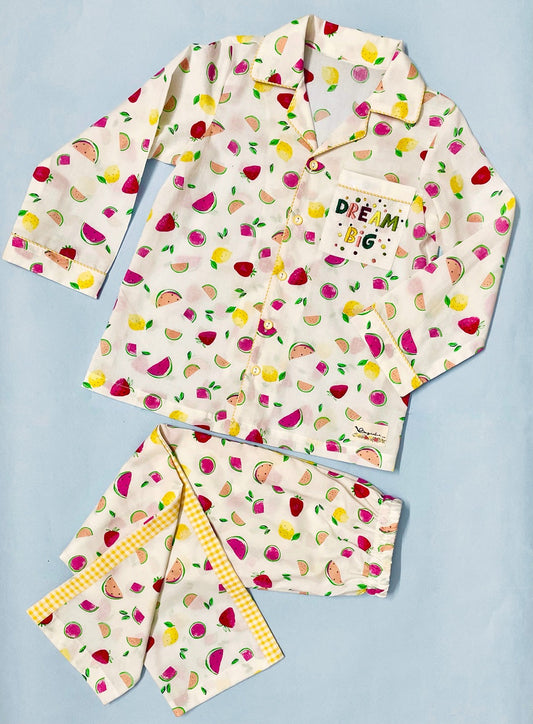 summer fruit pjs