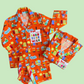 Orange jungle pjs