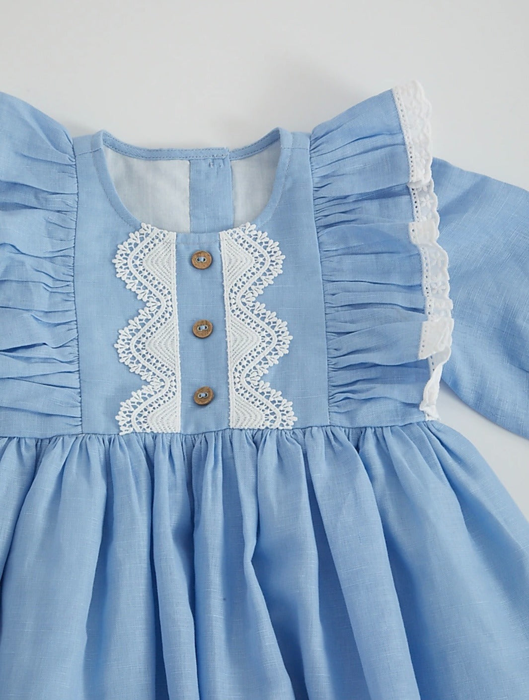 Blue prairie dress