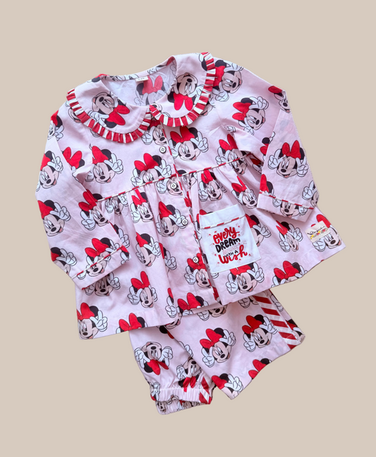 Minnie bow pjs