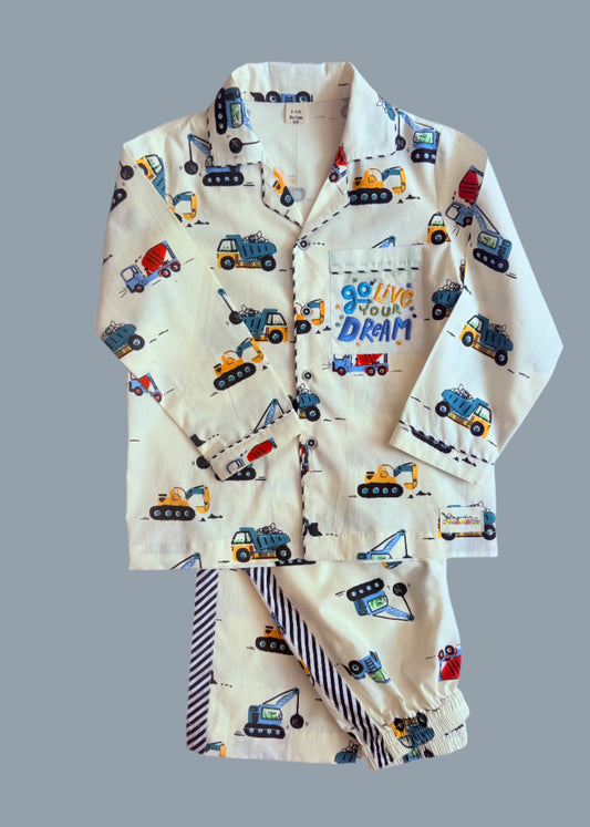Truckin cute pjs