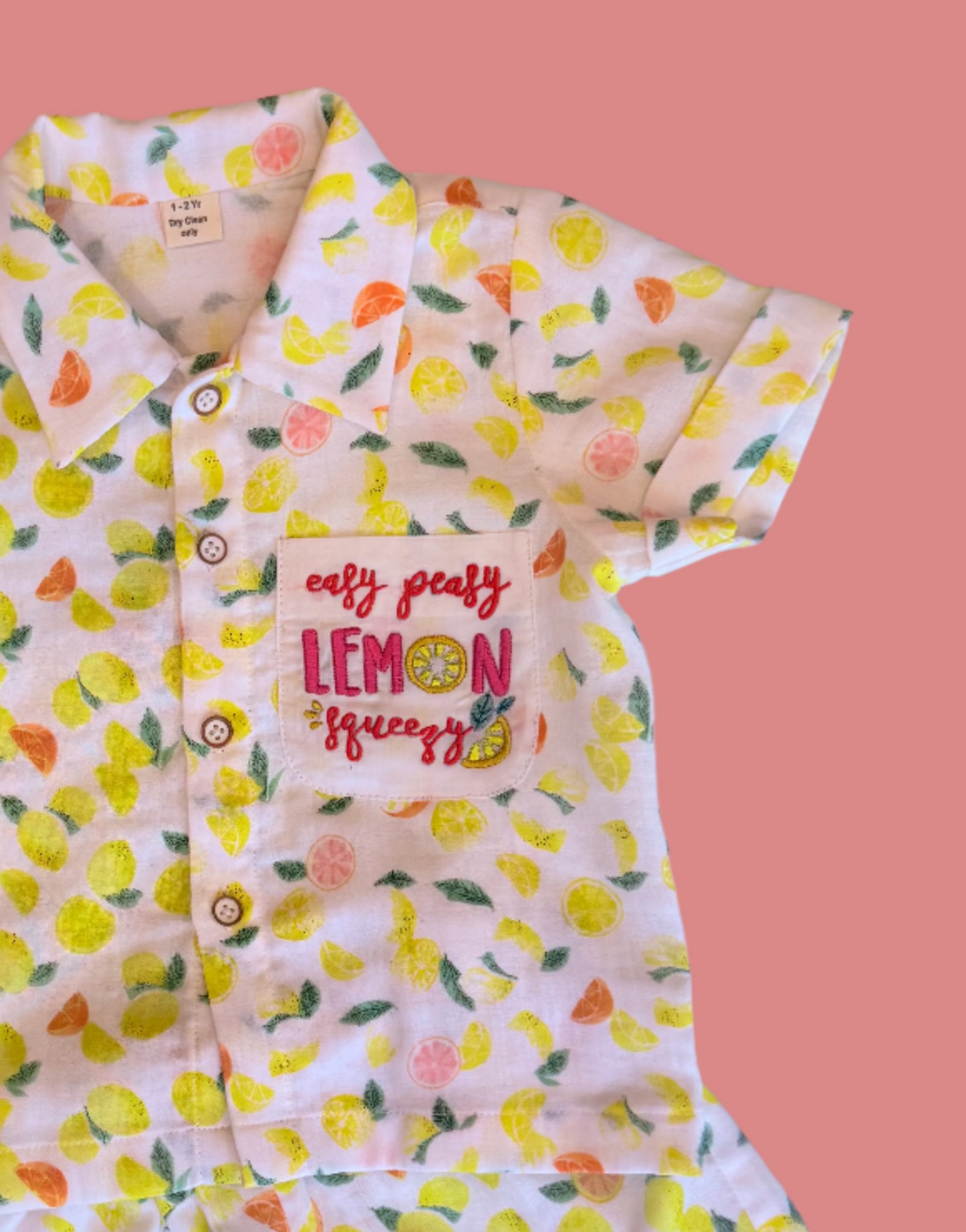 Lemon Sqeezy muslin set