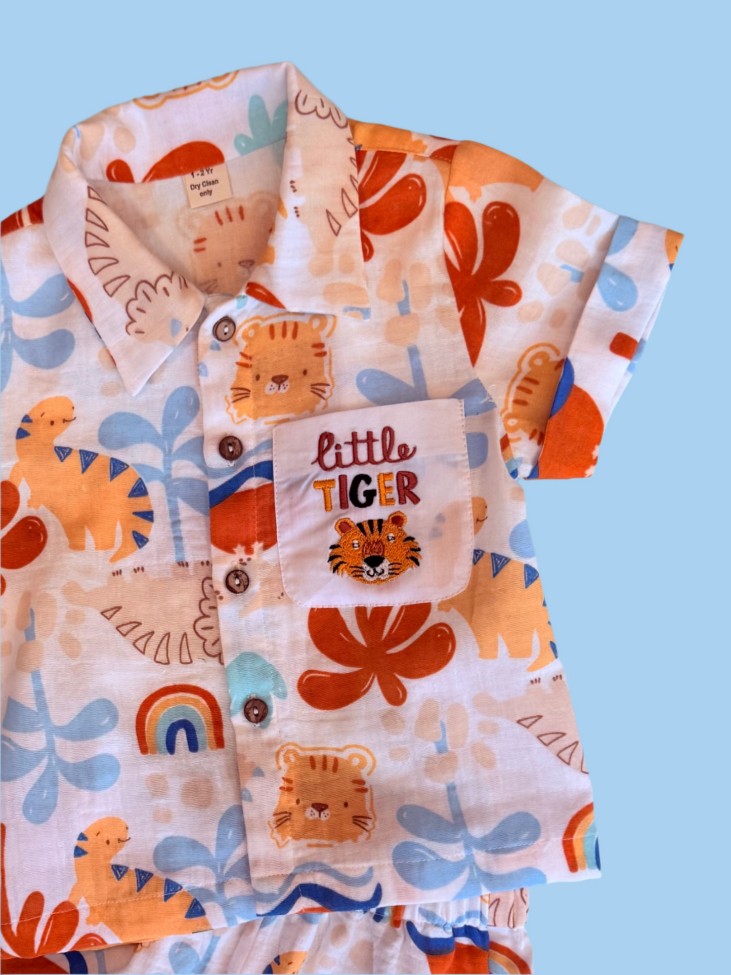 Little Tiger muslin set
