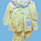 Lemon summer birds pjs